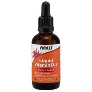 NOW Liquid Vitamin D 3400IU/4 капки