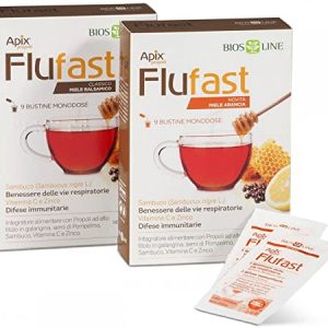 BIOSLINE APIX FluFast honey/balsam, 9 kesicki
