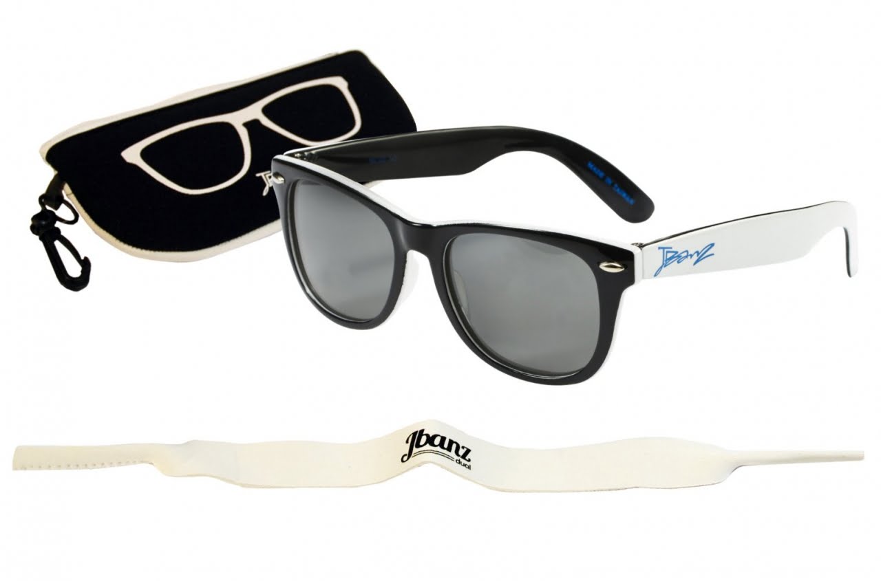 JBANZ Dual Color oчила за сонце двојна боја црно-бела 4-12 години