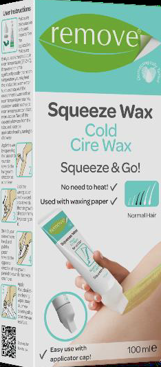 REMOVE Squeeze Wax-Ладен восок за депилација- без загревање, 100ml
