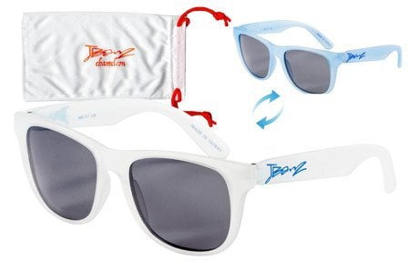 JBanz Chameleon очила за сонце бела во сина боја 4-10 години