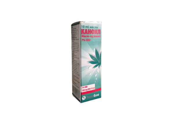 KANOIL 7% CBD маслото од коноп, 10ml