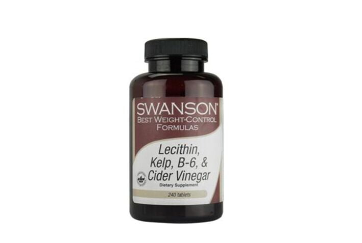 Lechitin, Kelp, B-6, Vinegar, 240 таблети