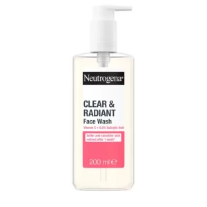 Neutrogena face wash