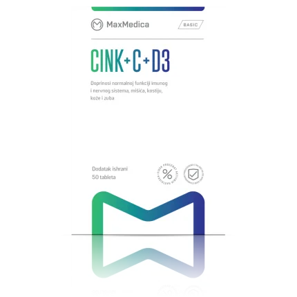 CINK + C + D3, 50 таблети