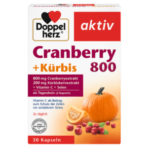 Cranberry + Pumpkin seeds капсули