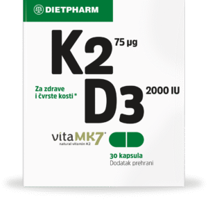 Витамин K2+D3 капсули