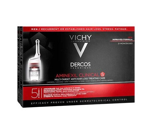 VICHY Aminexil Ампули Против Опаѓање На Косата За Мажи X21