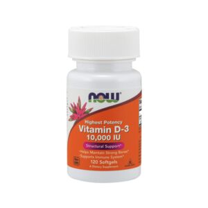 NOW Vitamin D-3 High Potency 10000IU