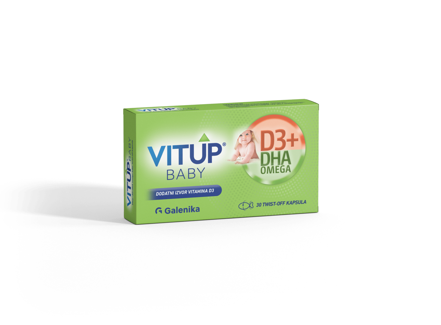 Vitup D3+ DHA omega baby